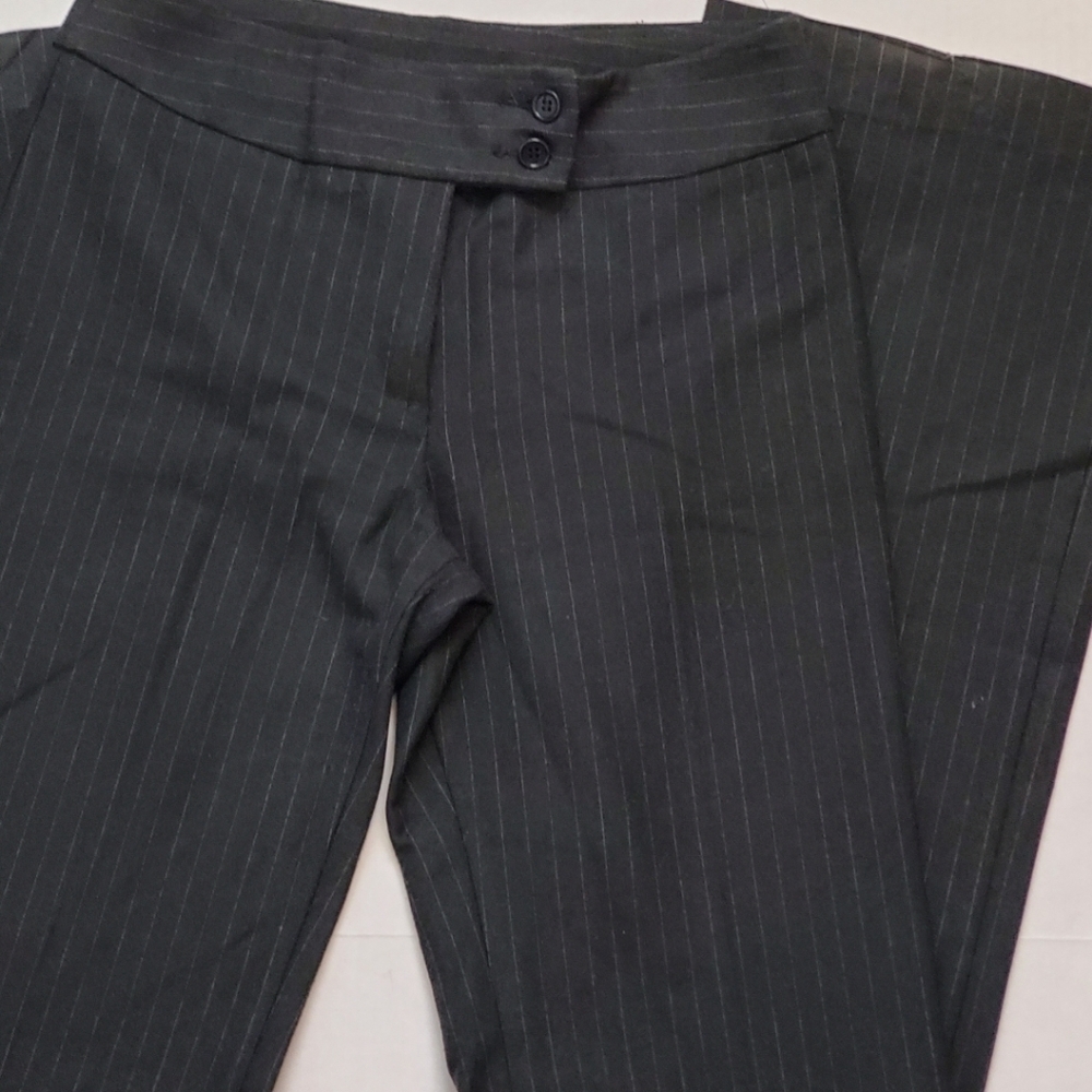 Taglia Gray  striped Office Career Pants Waist 28''